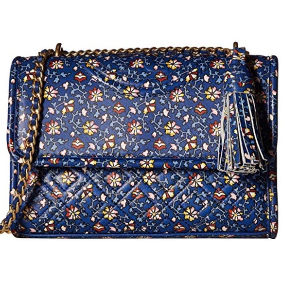 Tory Burch Handbags - NWT TORY BURCH FLEMING CONVERTIBLE WILD PANSEY BAG